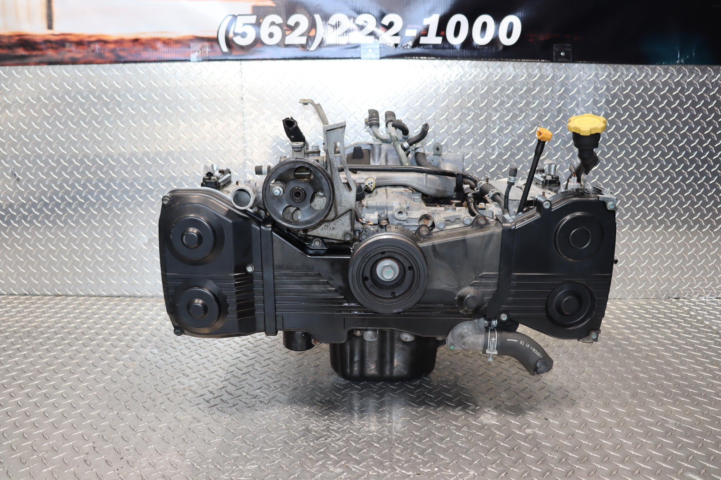 JDM EJ205 LONGBLOCK 02-05 SUBARU IMPREZA WRX ENGINE TURBO EJ205 2.0 NON-AVCS