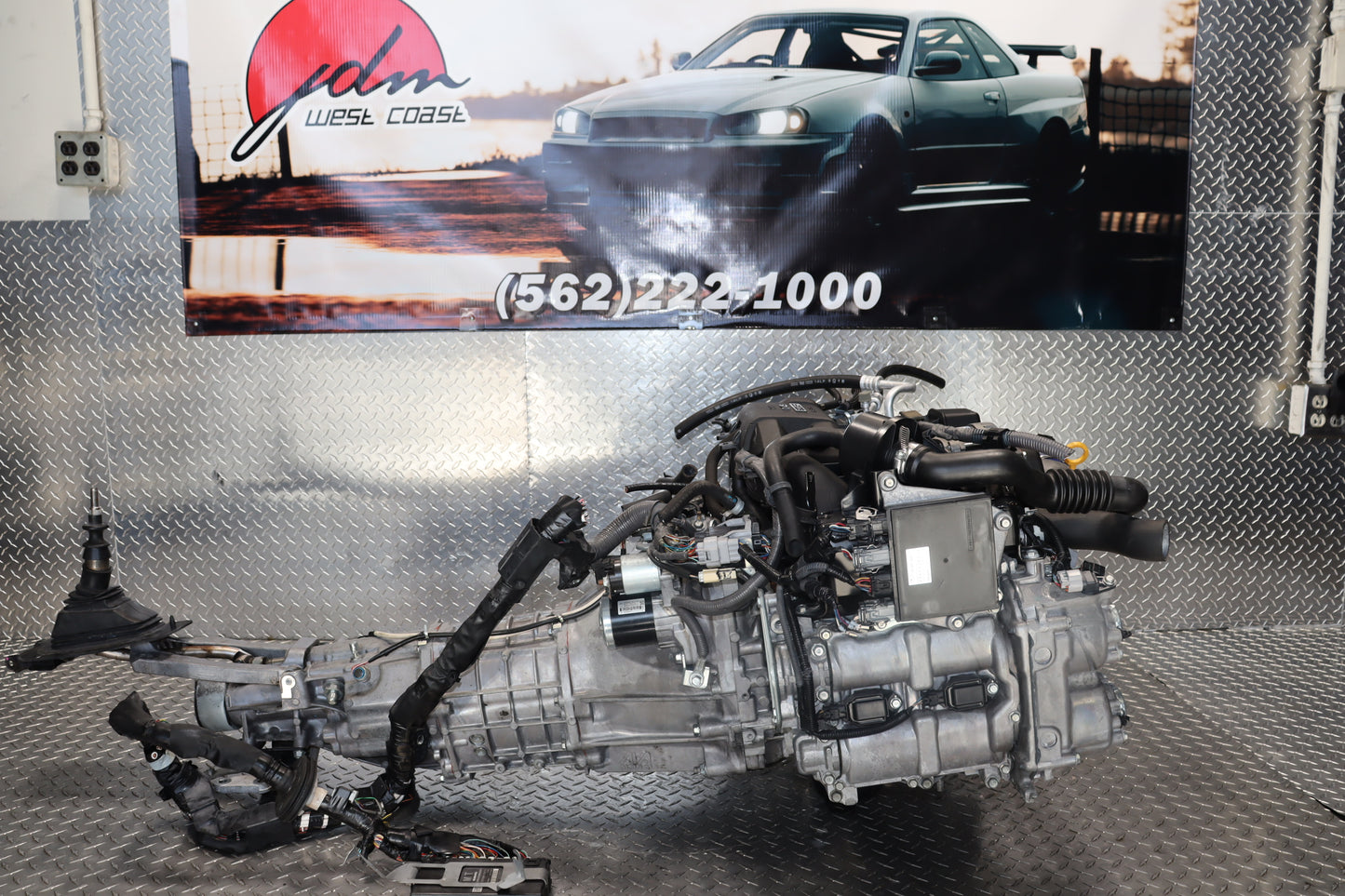 JDM FA20 SCION FR-S SUBARU BRZ 2.0L 4CYL ENGINE W/ 6 SPEED MANUAL TRANSMISSION