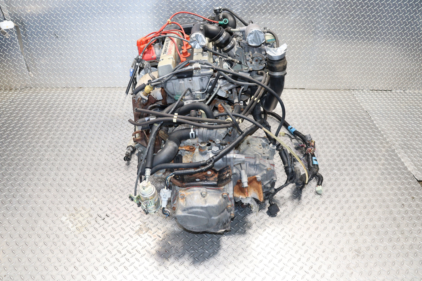 JDM 4A-GZE 1985 - 1989 TOYOTA MR2 1.6L SUPERCHARGED ENGINE FIRST GEN AW11 LSD 5 SPEED MT