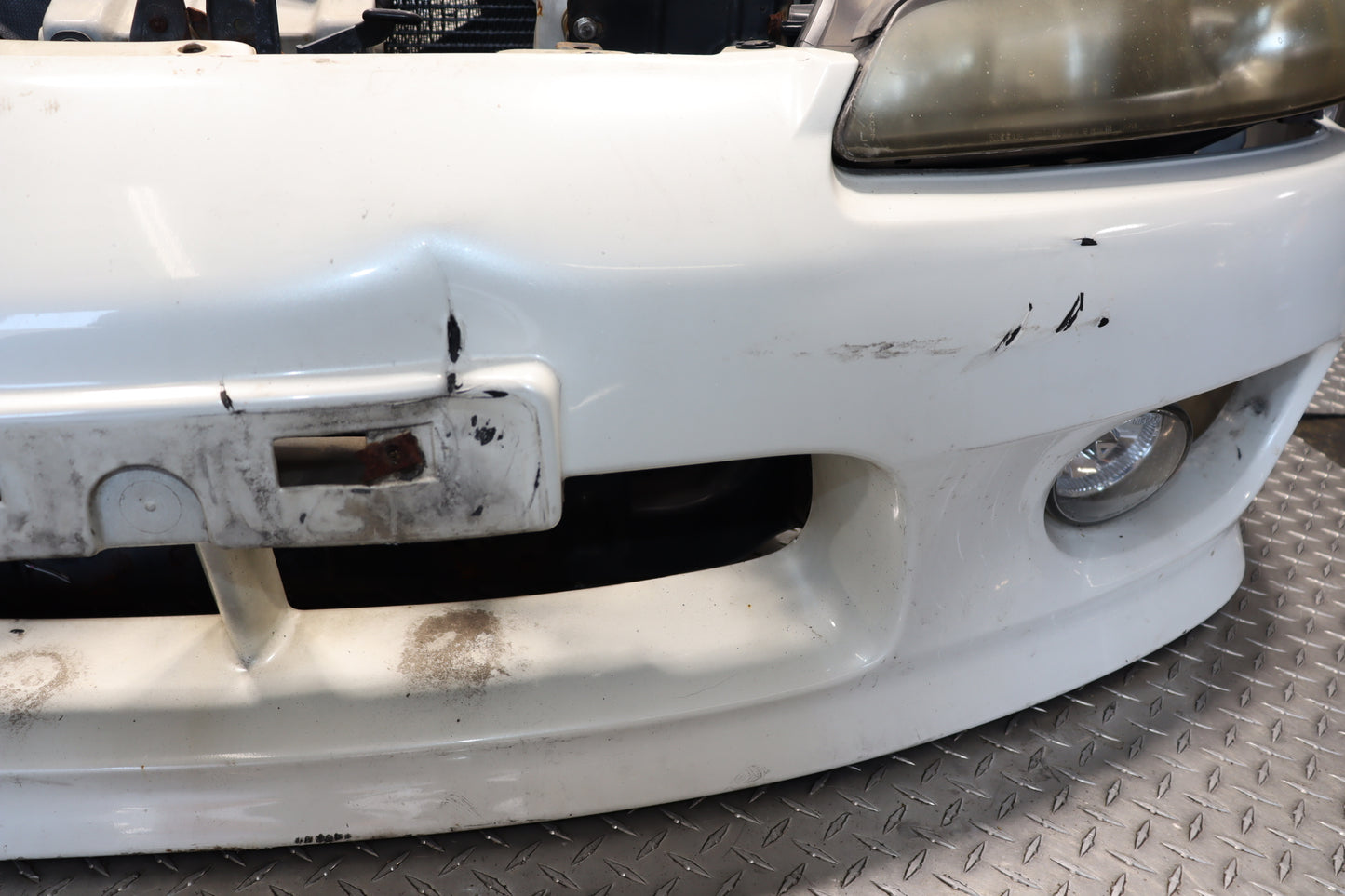 JDM NISSAN SILVIA S15 COMPLETE FRONT END NOSE CUT WITH REAR BUMPER TAILIGHTS