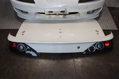 JDM NISSAN SILVIA S15 COMPLETE FRONT END NOSE CUT WITH REAR BUMPER TAILIGHTS