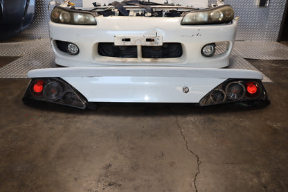 JDM NISSAN SILVIA S15 COMPLETE FRONT END NOSE CUT WITH REAR BUMPER TAILIGHTS