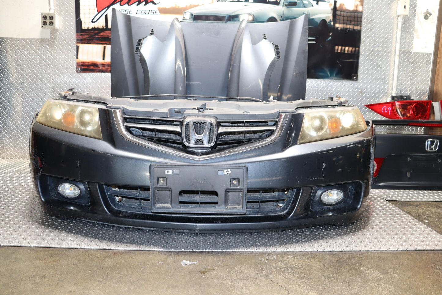 JDM 2004 - 2008 HONDA ACCORD CL7 ACURA TSX COMPLETE FRONT END NOSE CUT CONVERSION