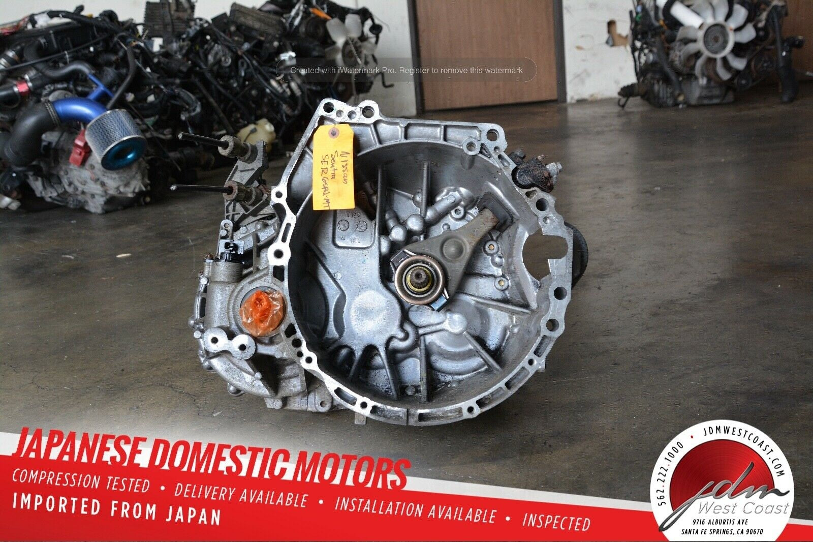 JDM QR25DE 02-06 Nissan Sentra SE-R 6 SPEED MANUAL TRANSMISSION – JDM ...