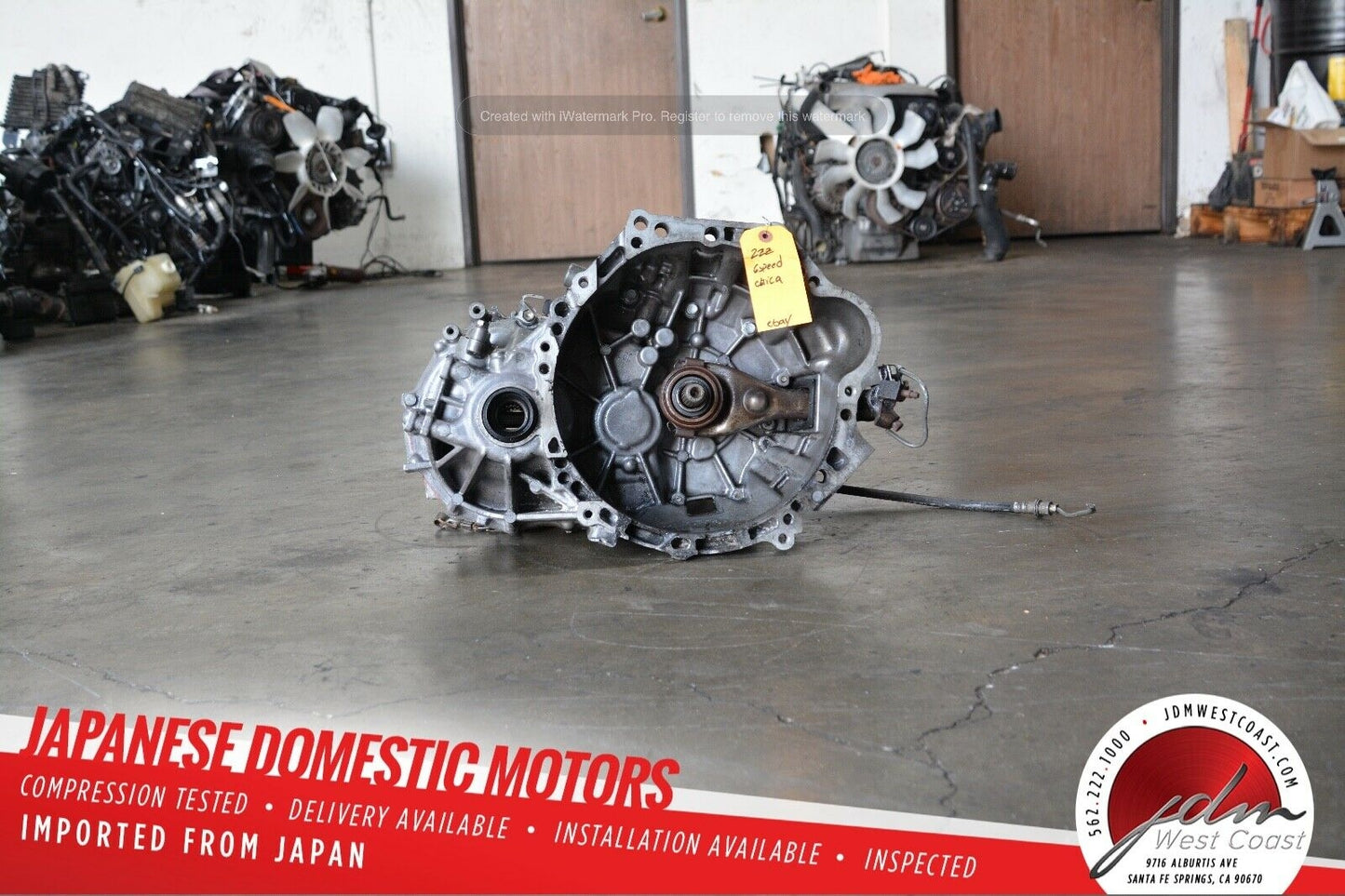 JDM 2ZZ 05-06 TOYOTA COROLLA GTS 6 SPEED MANUAL TRANSMISSION