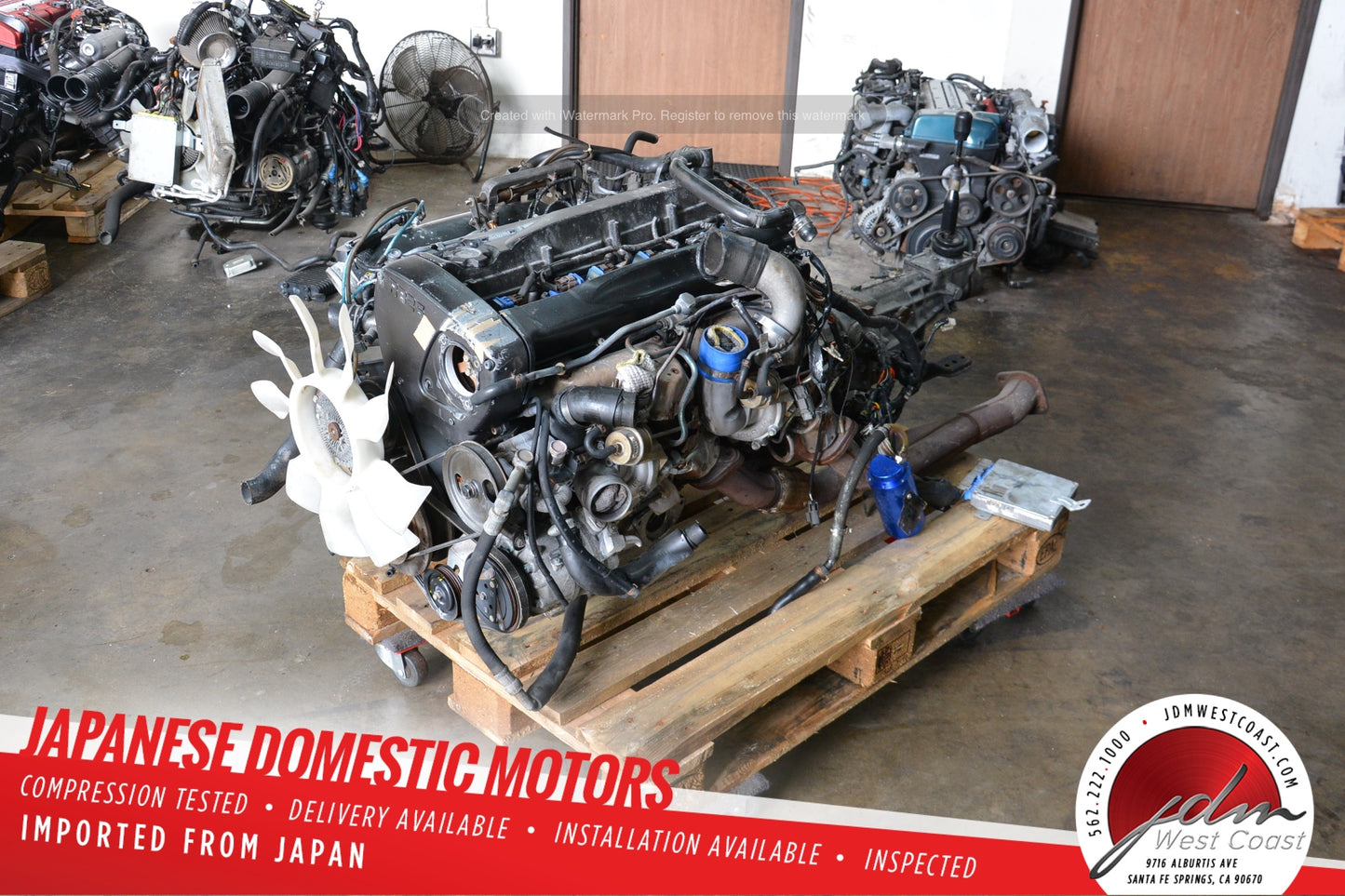 JDM RB26DETT Nissan Skyline GTR R33 Engine W/ RWD M/T Trans Complete Ecu